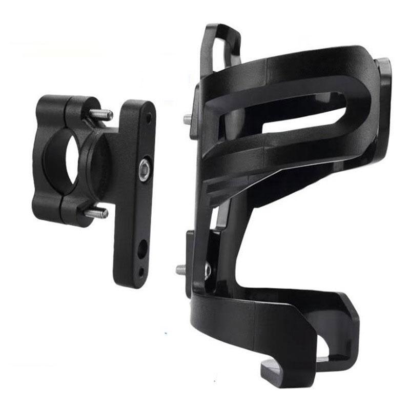 Motorcycle Drinking Cup Holder Handlebar / Mirror Mount Detachable Water Bottle Bracket For 63-70mm Water Cup