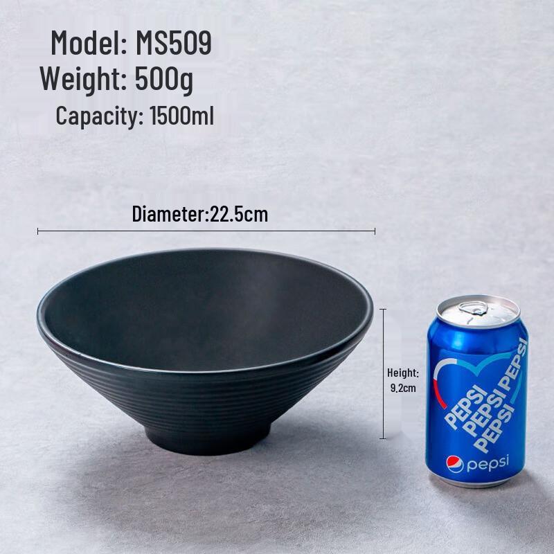 JINMEILI Melamine Japanese Ramen Noodle Bowl