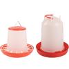 Automatic Chicken Feeder & Drinker Set: Feed Bucket & Trough for Chicks