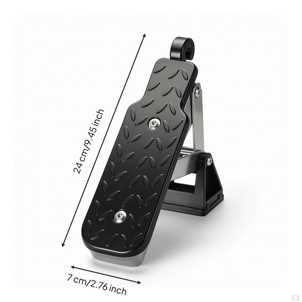 Adjustable-Angle Car Roof Pedal Folding Vehicle Door Latch Step Portable