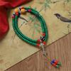 Handmade Turquoise Gemstones Prayer Beads Necklace With 8mm Round Beads Unisex Stone Wristband Cultural Spiritual Gift