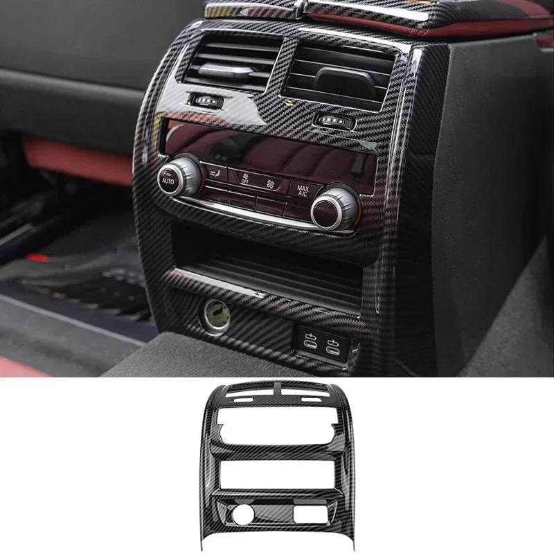 Für BMW 5er G30 G38 2018-2023 Kohlefaser Mittelkonsole Armaturenbrett Panel Abdeckung Zierleisten Aufkleber Innenraum Tuning Zubehör