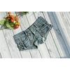 Nuovi pantaloncini di cotone sexy in denim con tagli laterali, pantaloni da donna per discoteca, hot pants ultra-corti da hot girl per pole dance, vita ultra-bassa