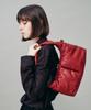 Fillintheblank Soft Basket Hobo Bag (S)(Burgundy)