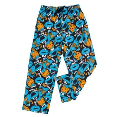 Herren Allover-Print Krümelmonster Loungehose