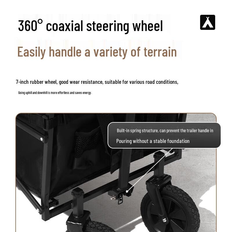 MOBIGARDEN NX22689004 Foldable Camping Wagon