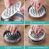Stainless Steel Nail Toothed Mosquito Coil with Cover Mosquito Coil Ash Tray Creative and Portable Decoration Mosquito Coil Tray