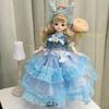 Attractive Eyes Princess Dress Up BJD Dolls Princess Makeup Ball Joint Doll  Birthday Gift