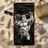 1PC Extra Large Gorilla Quick-Dry Microfiber Beach Towel Sand-Free Super Absorbent Lightweight Compact for Swimming