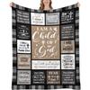Christian Gifts for Men Blanket Mens Christian Gifts I Am a Child of God Blanket Inspirational Religious Gifts for Men Birthday