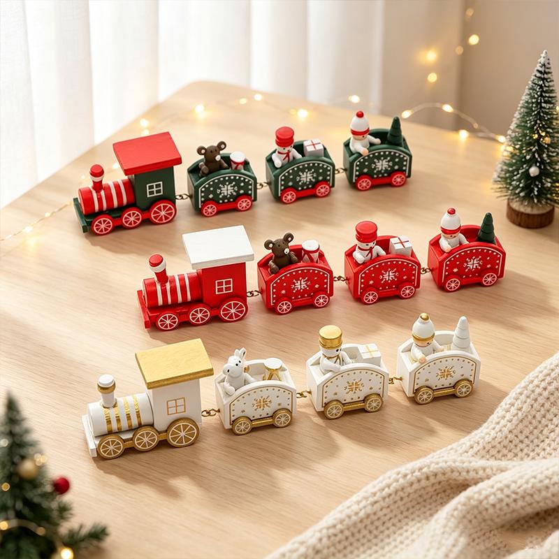 Christmas Train Ornament – Festive Xmas Home Decor, Holiday Tree Hanging Decoration & New Year Gift