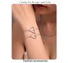 Qiong Yao Heart Zircon Clavicle Chain Bracelet - Light Luxury, Simple Women's Set