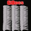 2/60pcs Silicone Soft Anti-slip Ear Hooks Women Men Antiskid Glasses Leg Ear Sleeve Clear Anti-fall Eyewear Holder Accessories