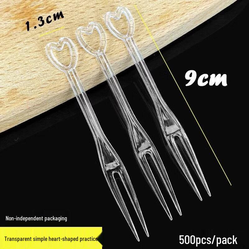 ZISIZ Disposable Fruit Fork Set
