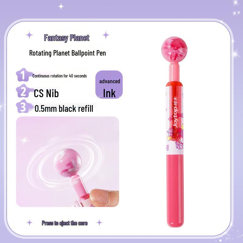 Joytop Yumu Sanrio Kuromi Rotating Ballpoint & Signature Pen