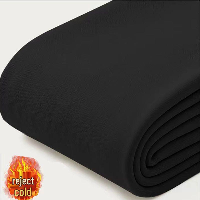 

700 г Очень плотные телесного цвета женские флисовые утепленные зимние теплые колготки-леггинсы 300g Black Footless