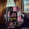 Birthday Queen Customize Your Name Rv Blanket Soft Cozy Lightweight Allseason Multipurpose Blanket For Travel Camping Picnic Sofa Rv Bed Living Room