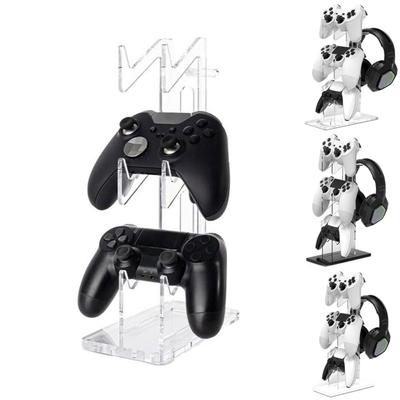 Acrylic Game Handle Display Stand Black Controller Display Shelves  Headphone