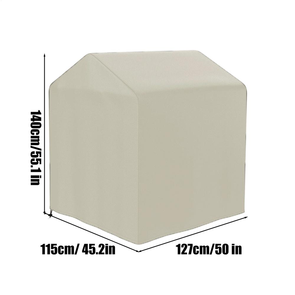 Playhouse Cover Waterproof 210d Oxford Sunshade With Drawstring Closure Outdoor Playhouse Cover For Patio Sports Parties Picnics