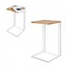 LAPTOP TABLE Auxiliary Loft Rustic Oak White Avila 40x40x65