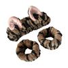 Popular Furry Plush Hairband and Wrist Wash Band for Female Everyday Use Face Washing Makeup Mask Application Headwear