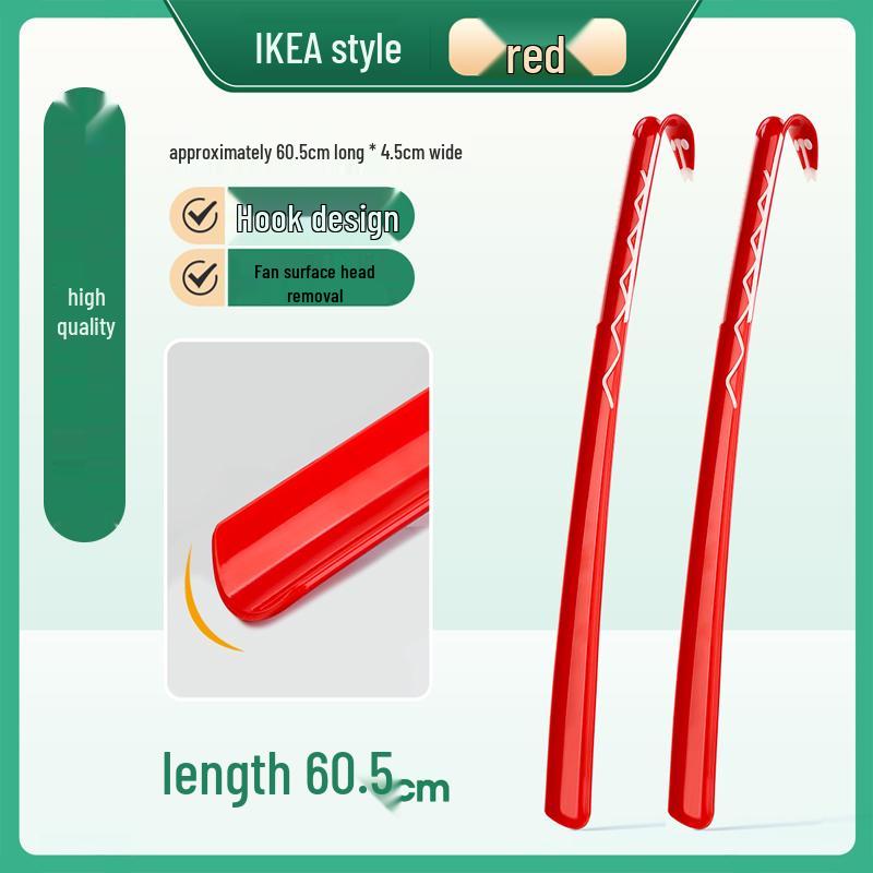 Luxury Long-Handled Shoehorn for Easy Footwear Access