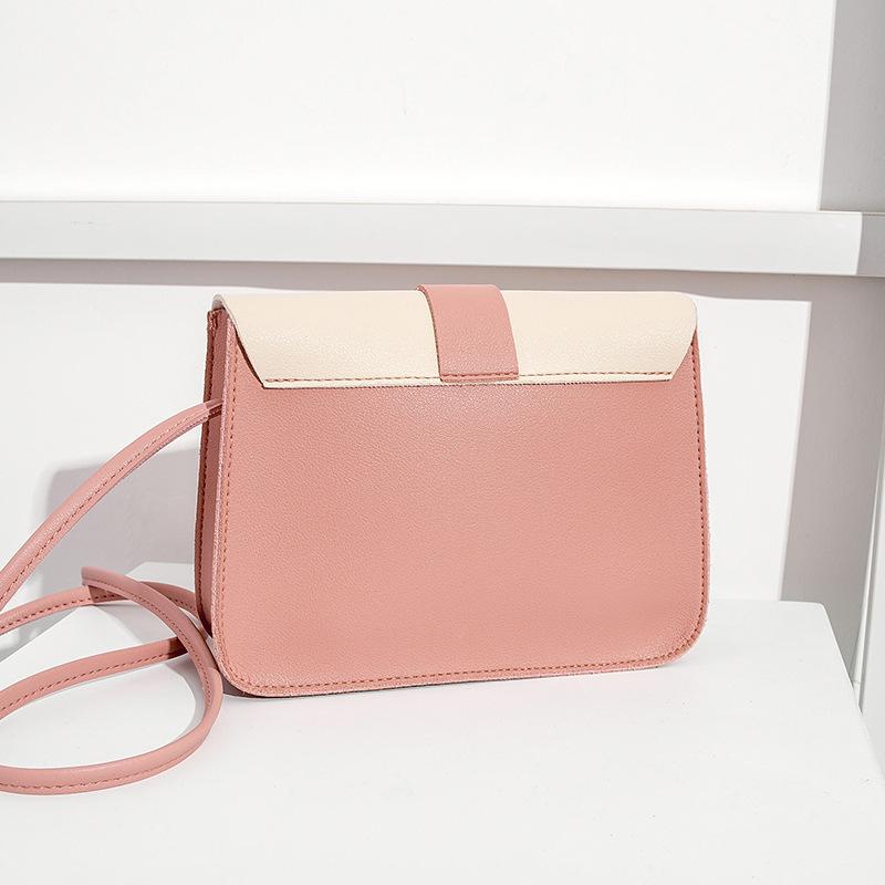 A bag cover color scheme hanging love small square bag autumn and winter new women's mobile phone bag