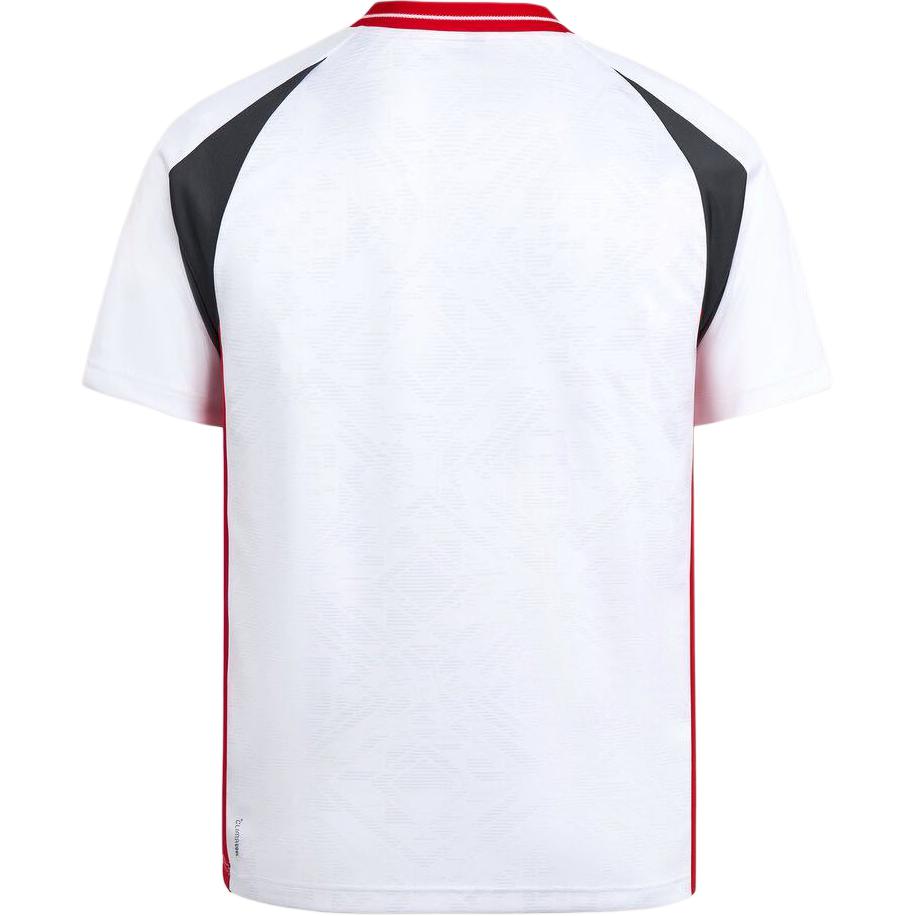 Men's Adidas Soccer Jerseys Unisex White/Dark Gray Moderate