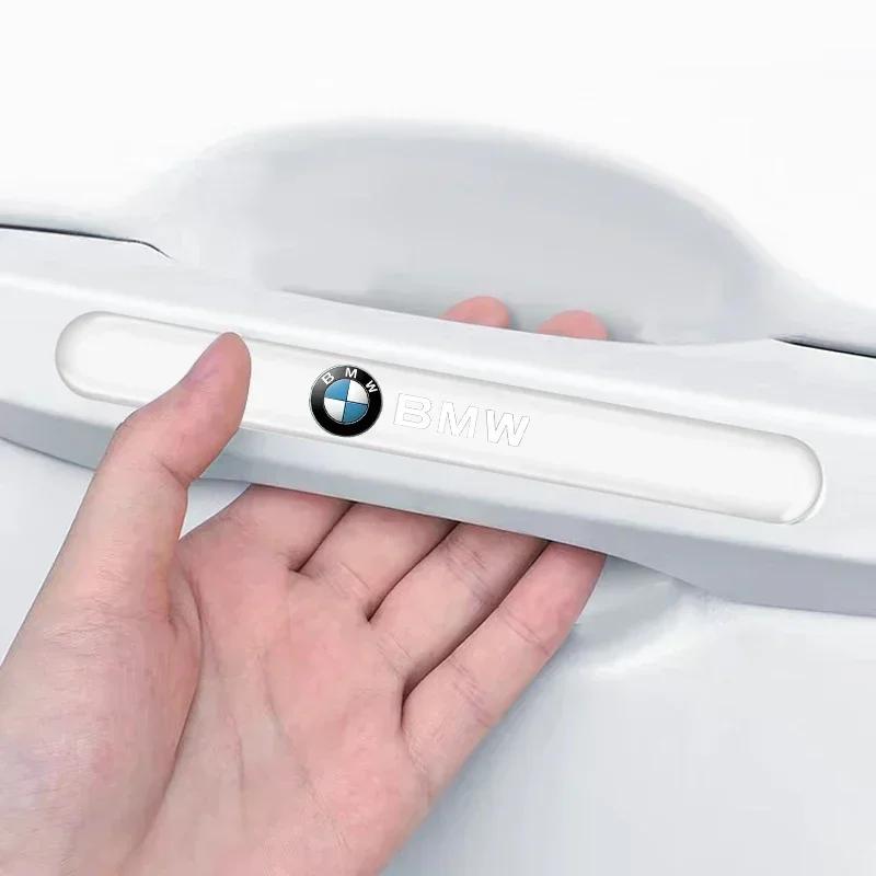 Car Door Bowl Handle Protector Stickers For BMW M M3 M5 X1 X3 X5 X6 E90 E91 E92 E93 M3 E60 Transparent Anti-scratch Film