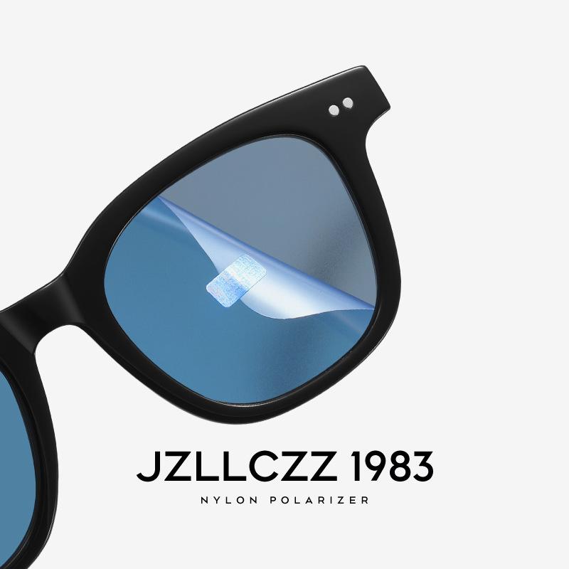 Luxury and high-end sunglasses for both men and women, nylon polarized sun glasses, UV protection, face-slimming glasses, new