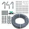Drip Line Without Pressure Compensation and 141 Accessories