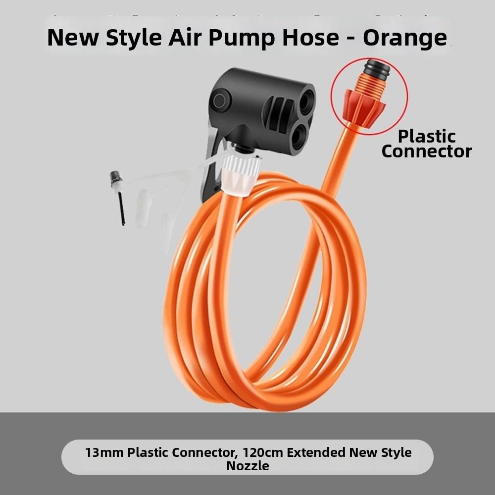 Metal/Plastic Bicycle Air Pump Extension Tube Pump Tire Inflator Nozzles Bike Accessories