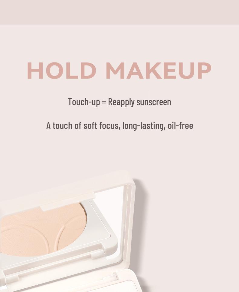 Soft Mist Sunscreen Powder: Long-Lasting, Wet/Dry Use, Oil Control, Waterproof, Sweatproof, Non-Caking Makeup Concealer