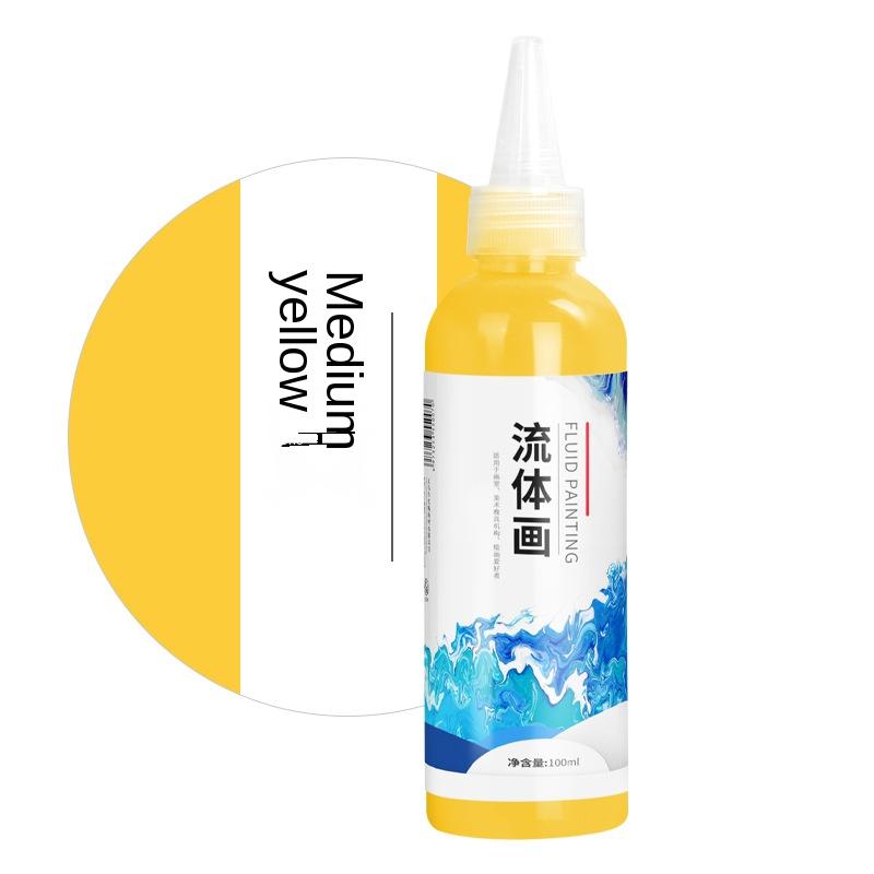 New DIY Paint Fluid Animal Bear Rabbit Lucky Dragon White Hand Painted Home Decoration Doll Toy Statue Deposit Can Handmade Gift