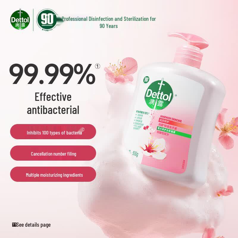 

Dettol Moisturizing Antibacterial Hand Wash