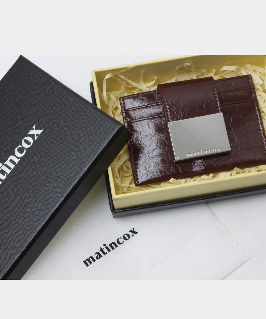 Matincox Monor Card Wallet - Chcolate