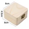 8*8*4.5cm Storage Box Box High Quality Natural Plain