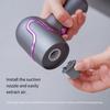 Handheld Car Vacuum Cleaner, Portable Vacuum Cleaner and Air Duster, High Power Rechargeable Vacuum with Multiple Nozzles for Car Home Office