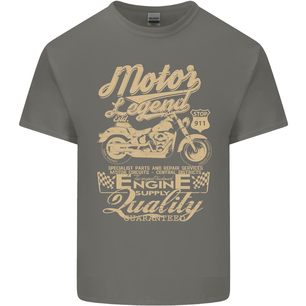 Motor Legend Biker Motorbike Motorcycle Unisexs Light Cotton TShirt