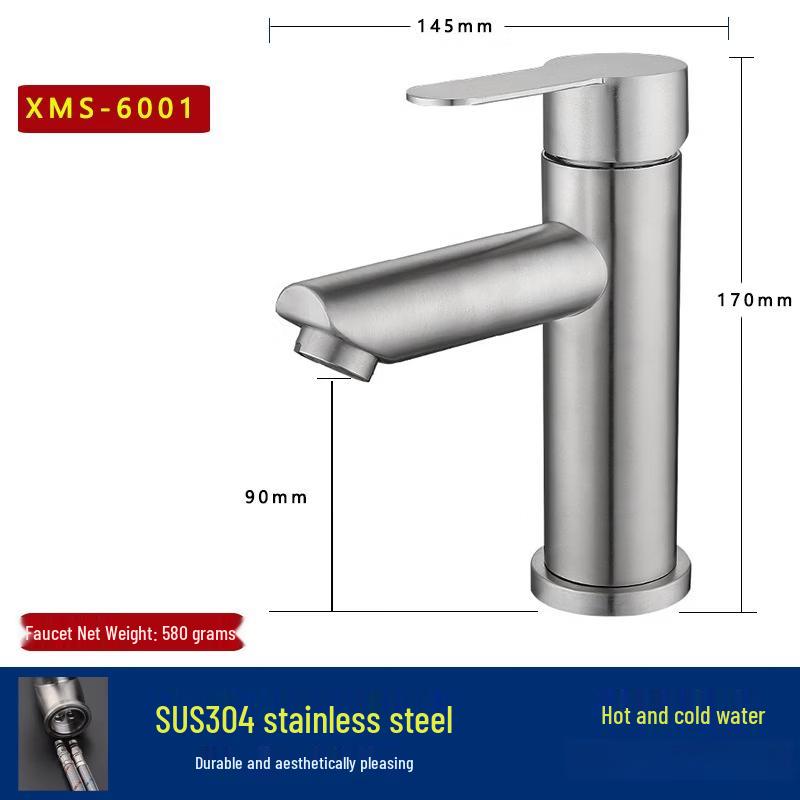 OEING Stainless Steel Basin Mixer Faucet
