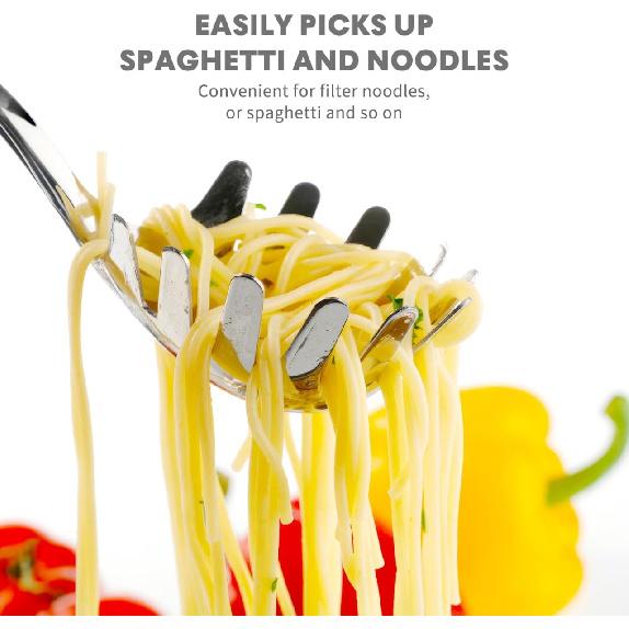 Stainless Steel Pasta Server Metal Spoon Spaghetti Spoon Ramen Soup Server Pasta Serving Supplies