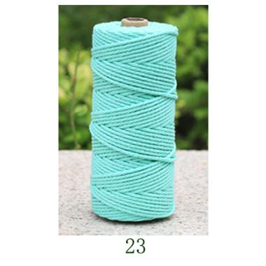 Braided Rope 2mm 3mm 4mm 5mm Cotton Tassel Thread