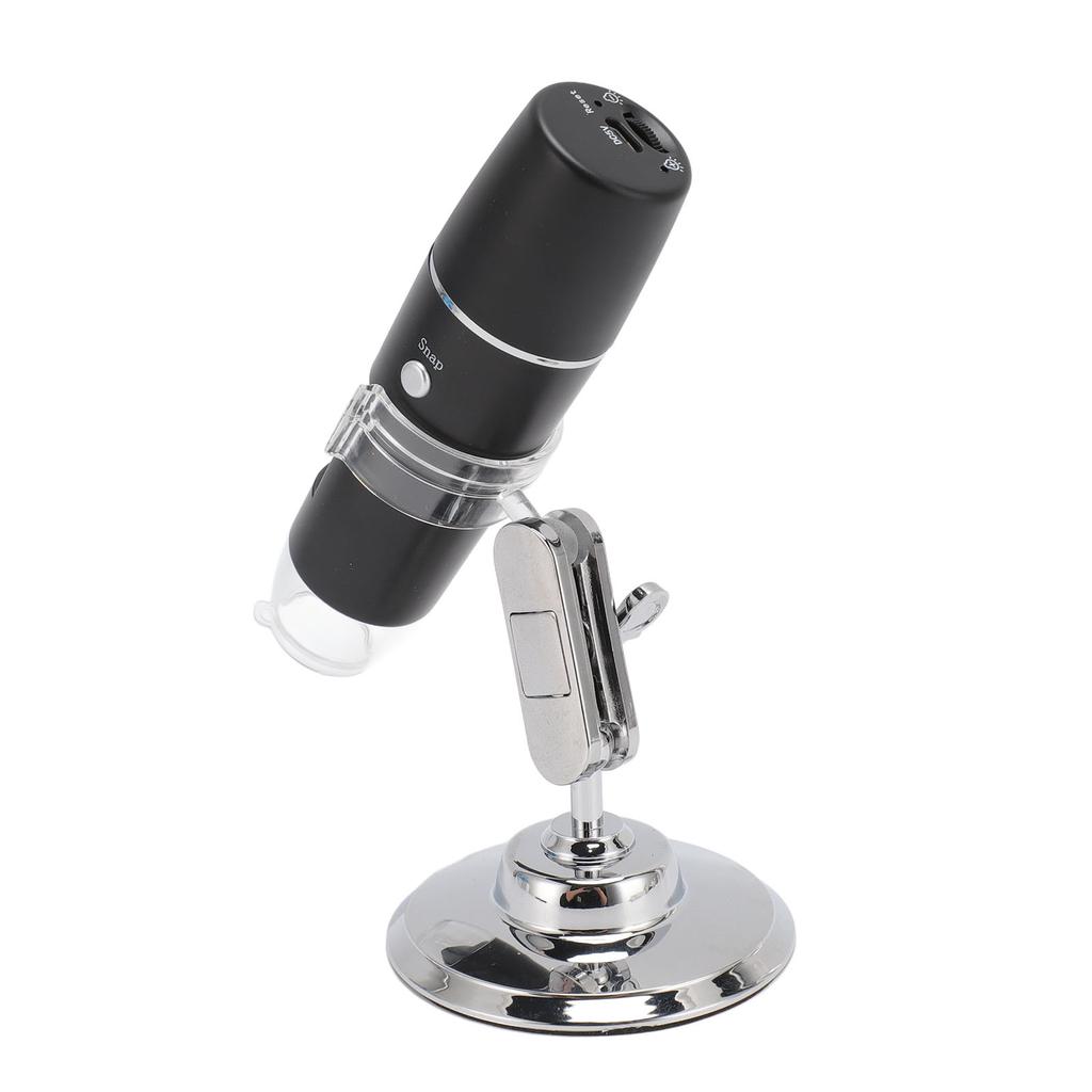 Wireless Digital Microscope 0 to 1000X 8 LED Lights Portable Mini WiFi USB Inspection Camera for Phone PC Tablet