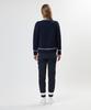 AVEN Side Color Line Jogger Pants Navy