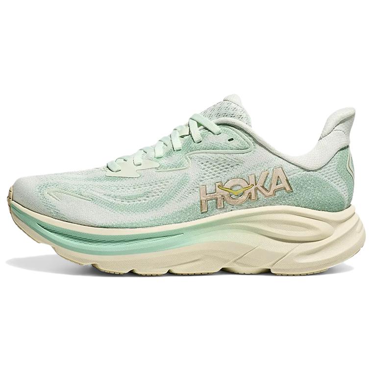 HOKA  Clifton 10 Sea Glass Jadeite Women Sneakers Green 1162031-SJD