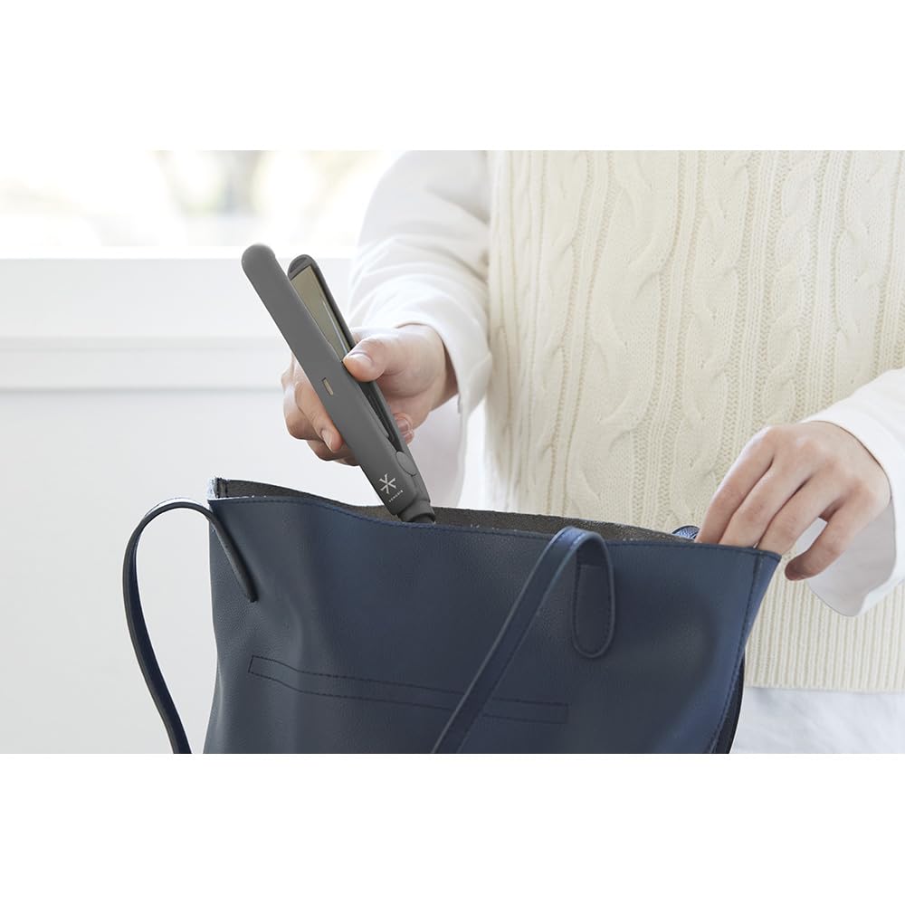 VENUSiS Mini Piastra per Capelli Lisci Grigia VAS-2200