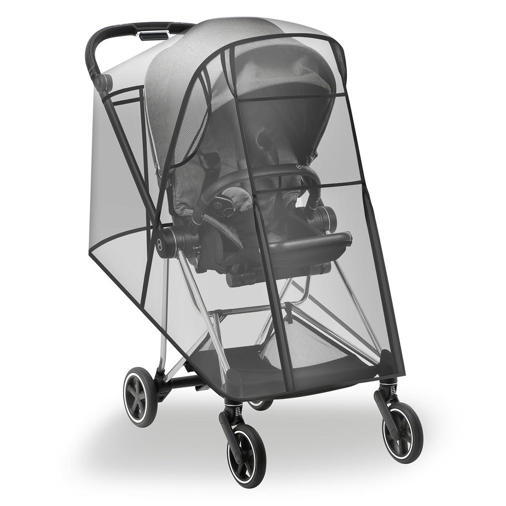 HOMEhome Stroller Rain Universal Storage Pouch Cover, A-Type/B-Type, Waterproof, Cold-Proof, Windproof, Size, Anti-Virus, (Black)