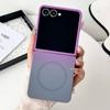 Gradient Liquid Silicone Soft Magnetic Case For For Samsung Galaxy Z Flip 7 6 5 4 3 Wireless Charging Shockproof Cover For ZFlip7