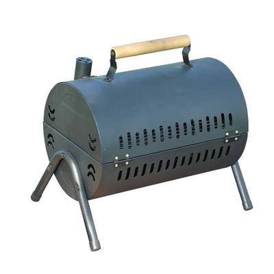OEING Tragbarer, faltbarer, rauchfreier BBQ-Grill mit Kamin