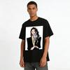Cool Sassy Sister Print T-shirt Trendy Casual Loose Top For Daily Streetwear And Leisure Wear Pure cotton T-shirt